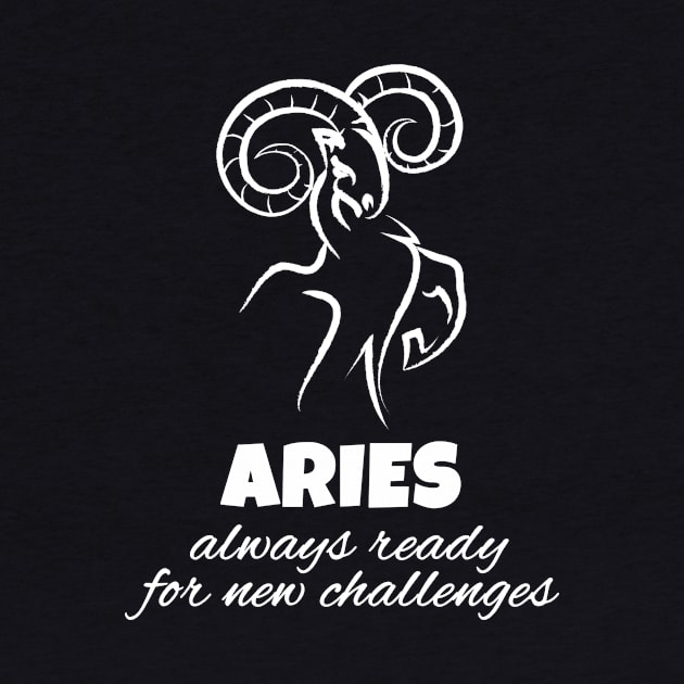 Aries (♈︎) - Always ready for new challenges by Moment Of Joy